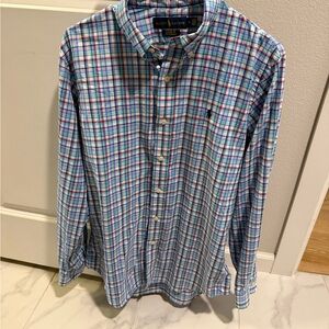 Ralph Lauren Men's Multicolor Plaid Button-Down Shirt